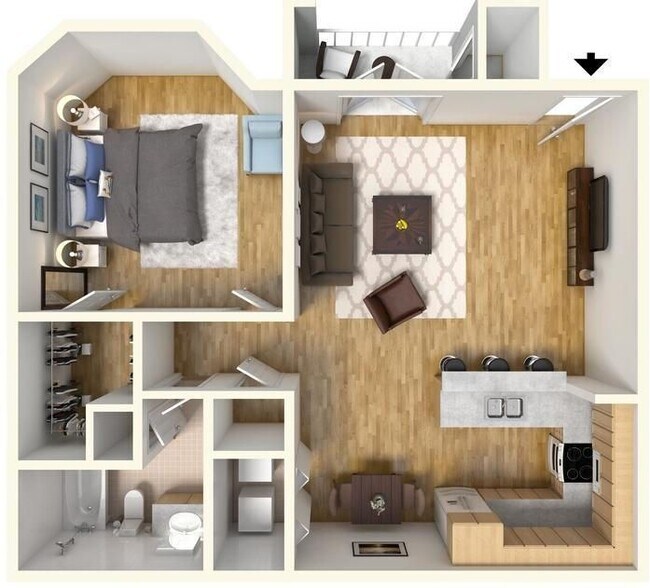 The Cottonwood floor plan
